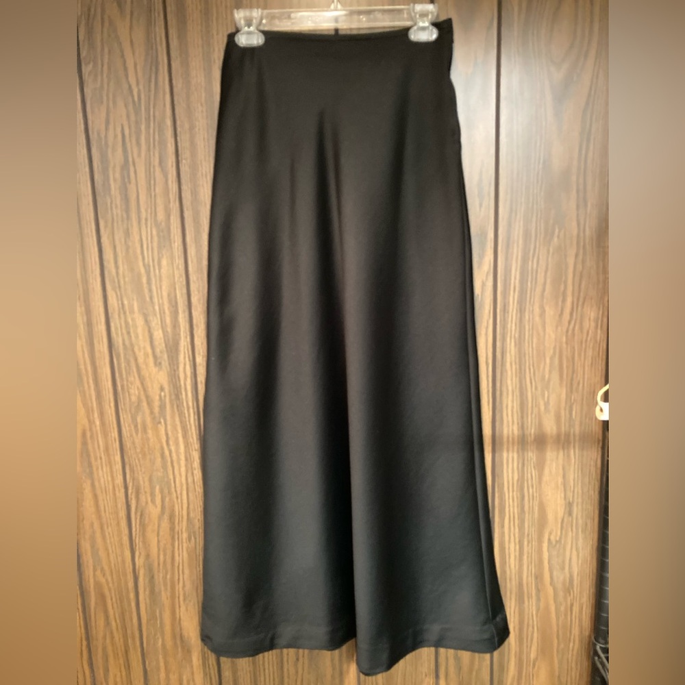 Betsy & Adam Long Black Skirt